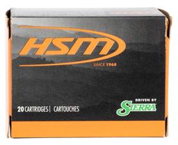 HSM 44M17N20 Pro Pistol 44 Rem Mag 300 gr Soft Point 20 Per Box