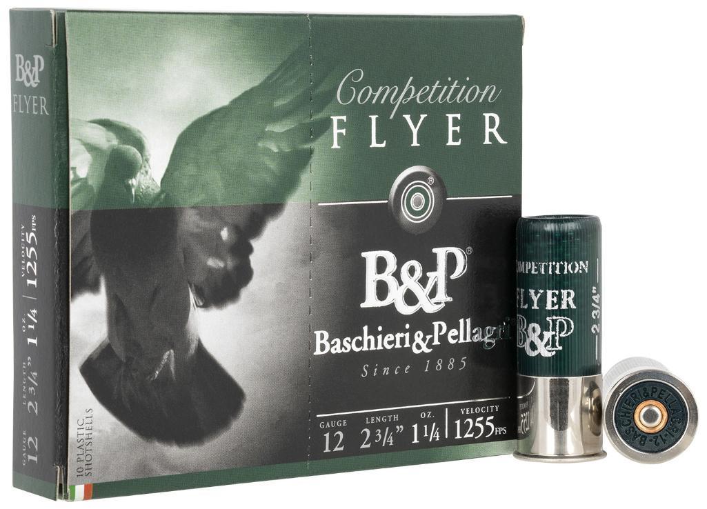 BP 12B14PL8 Flyer Competition 12 Gauge 2.75 1 14 oz 8 Shot 100 Per Box