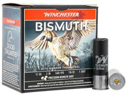 Winchester Ammo SWB1234 Bismuth 12 Gauge 3 1 38 oz 1450 fps TinPlated Bismuth 4 Shot 25 Bx