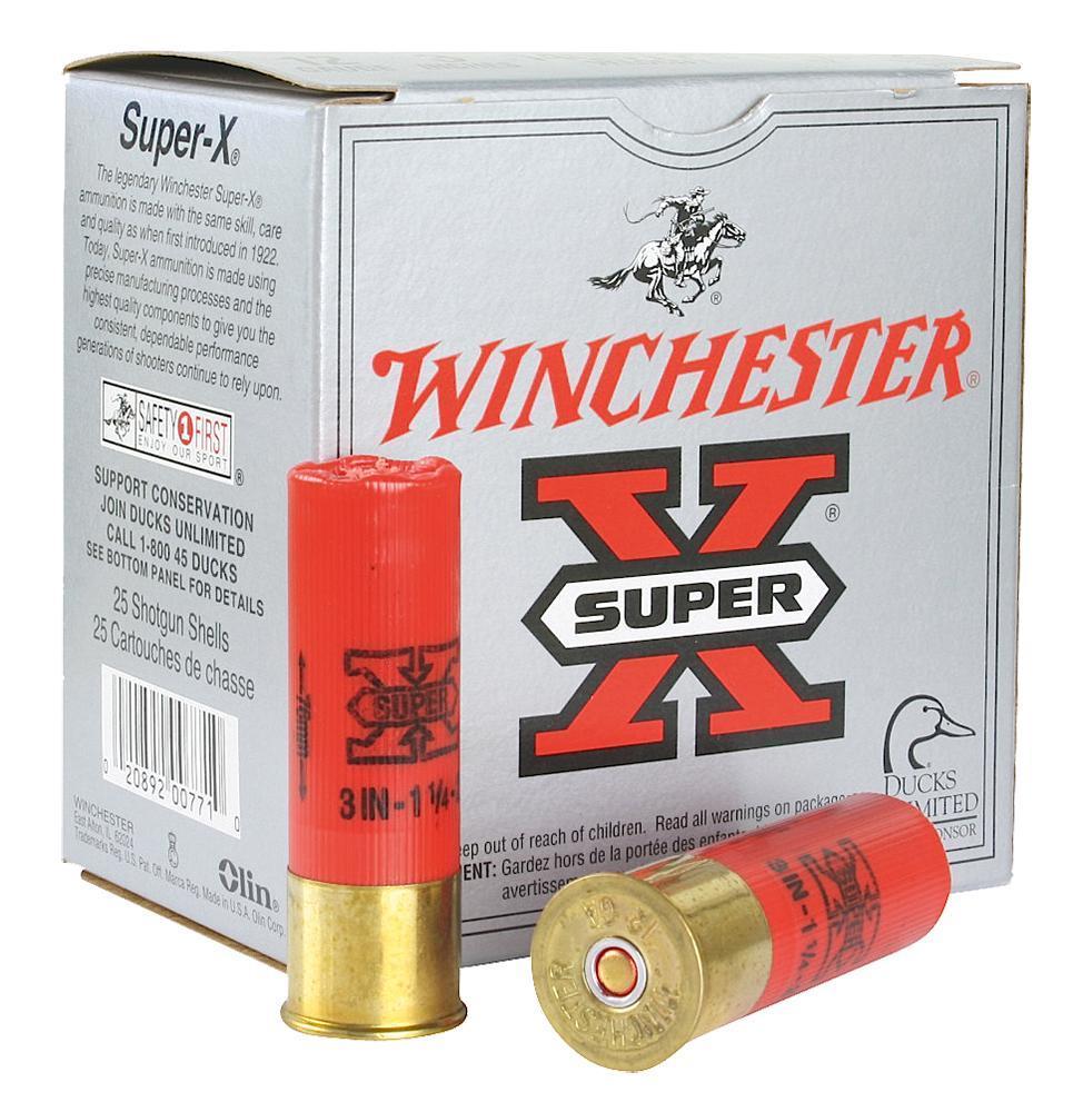 Winchester Ammo XSV1232 DryLock Super Magnum 12 Gauge 3 1 14 oz 1400 fps 2 Shot 25 Bx