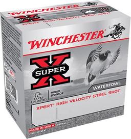 Winchester Ammo WEX1234 Super X Xpert High Velocity 12 Gauge 3 1 18 oz 1550 fps 4 Shot 25 Bx