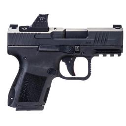 CANIK METE MC9 Pistol - Black | 9mm | 3.18" Barrel | 1 - 15rd & 1 - 12rd Mag | MeCanik MO1 Optic w/