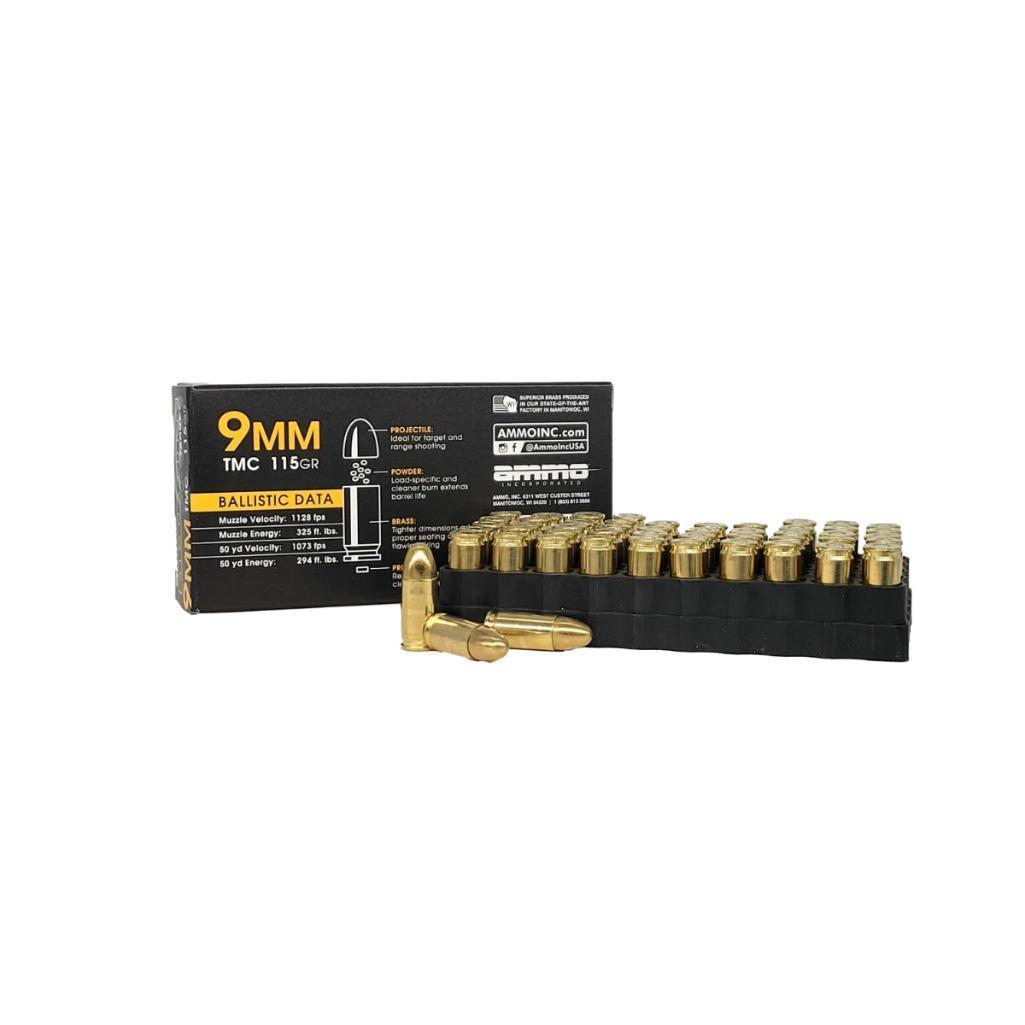 Ammo Inc Signature 9mm Luger Handgun Ammo - 115 Grain | TMC