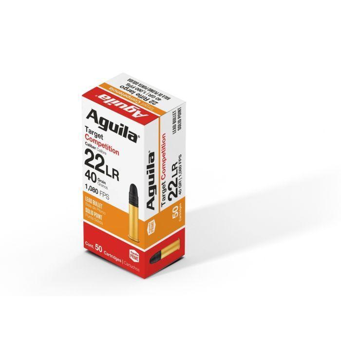 Aguila Ammunition .22 Target Rifle Ammo - 40 Grain | Solid Point