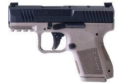 CANIK METE MC9 Pistol - Black / FDE| 9mm | 3.18" Barrel | 1 - 15rd & 1 - 12rd Mag | Optic Ready w/