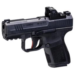 CANIK METE MC9 Pistol - Black | 9mm | 3.18" Barrel | 1 - 15rd & 1 - 12rd Mag | MeCanik MO1 Optic w/