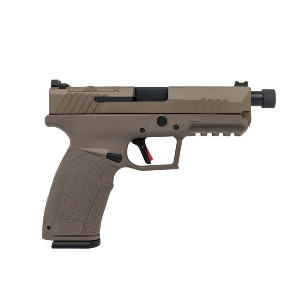 Tisas PX-9 Duty Pistol - FDE | 9mm | 4.6" Threaded Barrel | 20rd | Optic Ready