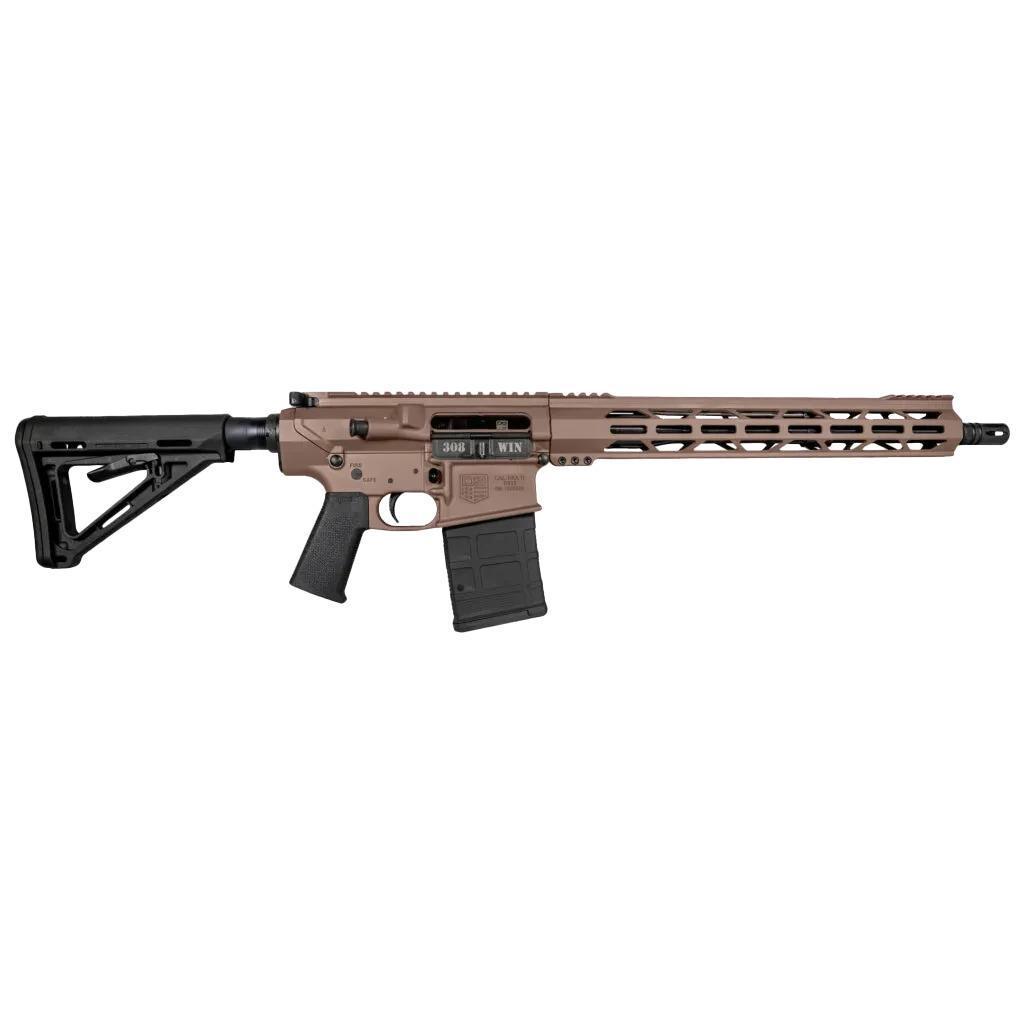 Diamondback DB10 AR Rifle - FDE | .308 WIN | 16" Barrel | 15" M-LOK Rail | Magpul Grip | A2 Flash