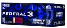 Federal SH1294B Shorty 12 Gauge 1.75 15 Pellets 1516 oz 4 Buck Shot 10 Per Box