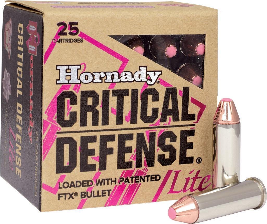 Hornady 90300 Critical Defense Lite 38 Special 90 gr 1200 fps Hornady Flex Tip eXpanding FTX 25 Bx