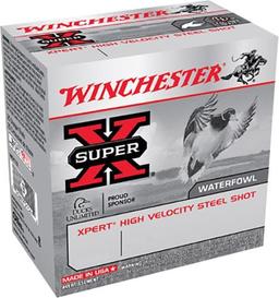 Winchester Ammo WEX12L3 Super X Xpert High Velocity 12 Gauge 3.50 1 38 oz 1550 fps 3 Shot 25 Bx