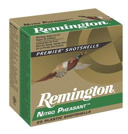 Remington Ammunition 28636 Nitro Pheasant 12 Gauge 2.75 1 38 oz 6 Shot 25 Per Box