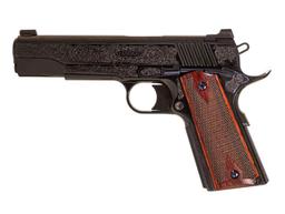 Standard Manufacturing 1911 Pistol - Blued Finish | .45ACP | 5" Barrel | 7rd | Rosewood Grips |