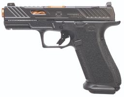 Shadow Systems XR920 Elite Pistol - Black | 9mm | 4" Spiral Fluted Bronze Match Barrel | 17rd |