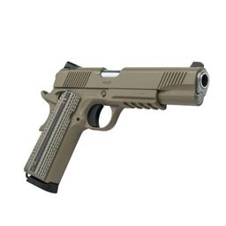 Tisas 1911 Raider Duty Pistol - FDE | .45ACP | 5" Barrel | 8rd | G10 Grips