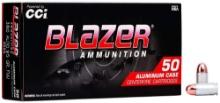 CCI 3505 Blazer Handgun 380 ACP 95 gr Total Metal Jacket TMJ 50 Per Box