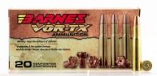 Barnes Bullets 21535 VORTX Rifle 3030 Win 150 gr Barnes TSX Flat Nose TSXFN 20 Per Box 10 Cs