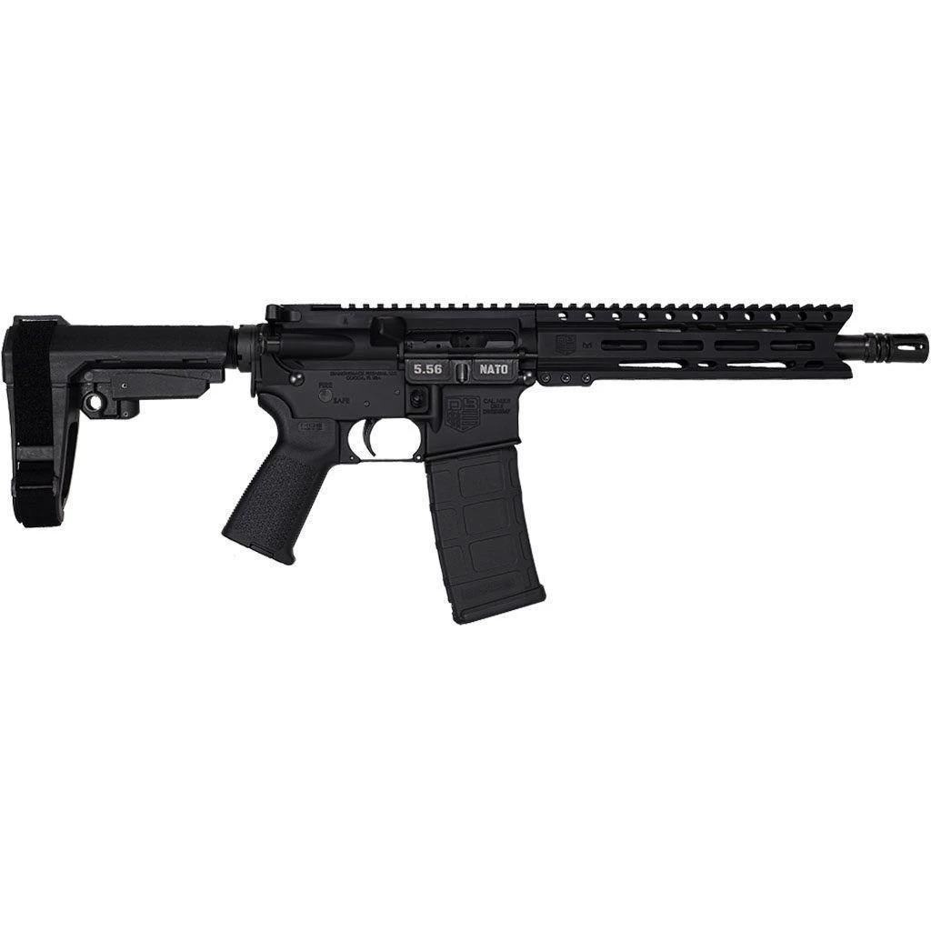 Diamondback Firearms Carbon DB-15 5.56 NATO Semi-Auto Pistol - Black | 10" Threaded Barrel | SBA3