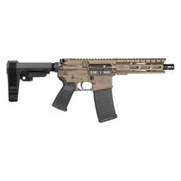 Diamondback Firearms Carbon DB-15 5.56 NATO Semi-Auto Pistol - Flat Dark Earth | 7" Threaded Barrel
