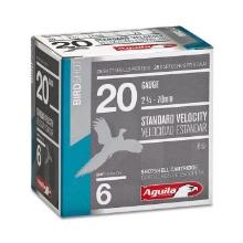 Aguila Ammunition 20ga Birdshot 2.75 inch Shotgun Shells - #6 Shot | 1oz | 1220 fps