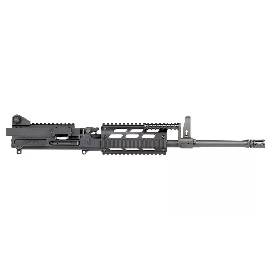 FightLite MCR DUAL-FEED AR-15 Upper Assembly - Black | 5.56 NATO | 16.25 Quick-Change Barrel |