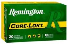Remington Ammunition 27657 CoreLokt Hunting 6.5 Creedmoor 140 gr Pointed Soft Point CoreLokt PSPCL