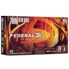 Federal F7RFS2 Fusion Hunting 7mm Rem Mag 175 gr Fusion Soft Point 20 Per Box