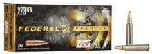 Federal P223S Premium Hunting 223 Rem 55 gr Barnes TSX 20 Per Box