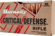 Hornady 80260 Critical Defense Personal Defense 223 Rem 73 gr Flex Tip eXpanding FTX 20 Per Box