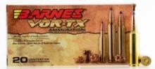 Barnes Bullets 21567 VORTX Rifle 300 WSM 150 gr Tipped TSX BoatTail 20 Per Box 10 Cs