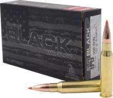 Hornady 80927 Black 308 Win 155 gr Hornady AMax AMX 20 Per Box 10 Cs