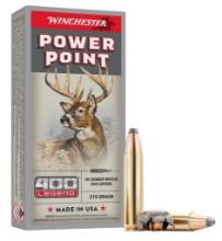 Winchester Ammo X4001 PowerPoint 400 Legend 215 gr PowerPoint PP 20 Per Box