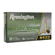 Remington Ammunition 29015 CoreLokt Tipped 243 Win 95 gr Core Lokt Tipped 20 Per Box