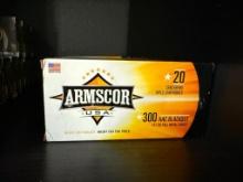 Armscor - 300 AAC Blackout 147 GR FMJ - 20 Rounds
