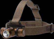 Browning 3713345 Blackout Elite Headlamp Burnt Bronze 4860 Lumens White LEDGreen