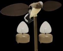 Mojo Outdoors HW2548 Voodoo2 Flock A Flickers Sports South Exclusive BrownWhite 2 Per Pack