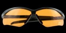 Walkers GWPSGLAMB Sport Glasses Crosshair Adult Amber Lens Polycarbonate Black Frame