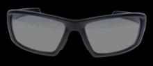 Walkers GWPIKNFF4CLR Ballistic Eyewear IKON Vector Adult Clear Lens Matte Black Frame
