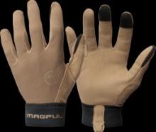 Magpul MAG1014251 Technical 2.0 Gloves Coyote Touchscreen SyntheticSuede Medium