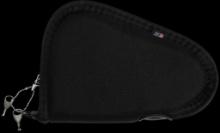 Allen 748 Locking Handgun Case Black Endura YKK Zippers Foam Padding Includes 2 Keys 8 L