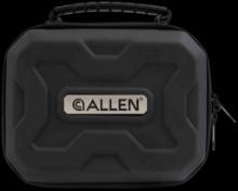 Allen 827 EXO Handgun Case Black Polymer Molded Carry Handle Egg Crate Foam Lockable Zippers 7 x