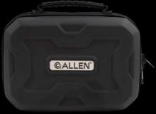 Allen 829 EXO Handgun Case Black Polymer Molded Carry Handle Egg Crate Foam Lockable Zippers 9 x