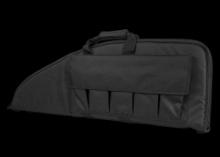 NcStar CV290736 VISM Rifle Case w Double Zippers ID Holder Foam Padding Black Finish