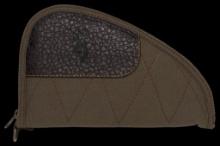 Browning 1435048411 Laredo Pistol Rug 11 Long Olive w Brown Accents CanvasLeather Holds Handgun