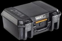 Pelican 2504430001 Vault 5Pistol Case Black Polyethylene