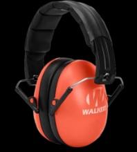 Walkers GWPFKDMCOR Youth Passive Muff 23 dB Over the Head CoralBlack Polymer