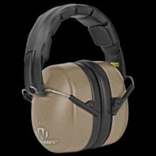 Walkers GWPEXFM3FDE Extra Range Passive Muff 30 dB Folding Flat Dark EarthBlack Polymer