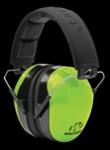 Walkers GWPDCPMHVG Advanced Protection Passive Muff 26 dB Over the Head Lime GreenBlack Polymer