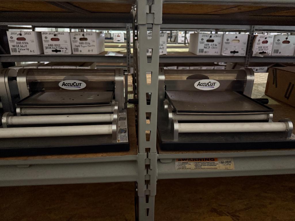 Lot of 2 Accucut Machines
