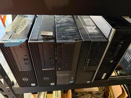 Lot of 5 Dell Cpu Computers
